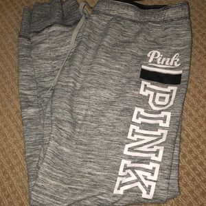 VS Pink Grey Joggers